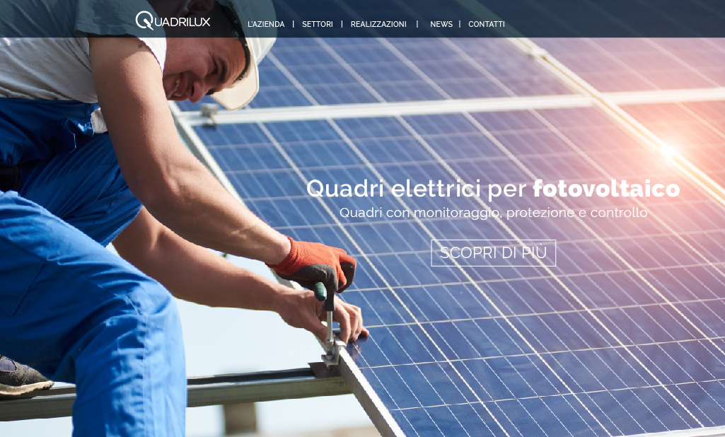 Quadrilux - Effort Studio Bari-agenzia di comunicazione e pubblicità - realizzazione sito internet